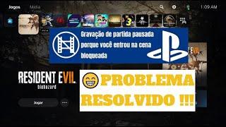 SAIBA COMO RESOLVER O ERRO NA GRAVAÇÃO DE VIDEO NO PS5 E PS4 !!!