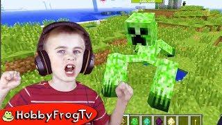 MINECRAFT MOD Kids Video Game Compilation with HobbyFrog