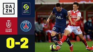 Historisches Messi Debüt & Mbappé Doppelpack:  Reims - PSG 0:2 | Ligue 1 | DAZN Highlights