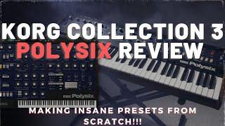 KORG V3 Polysix Synth Review | Make Presets From Scratch Using VST Synths