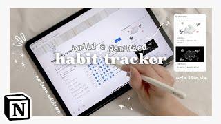 Build a Simple & Cute Gamified Habit Tracker in Notion | Step-by-Step Guide