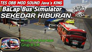 BaLap Bus Simulator⁉️ Tes Obb Mod Sound Serigala Java`s King - BATIK YT