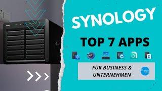 Synology Top 7 Business Pakete für Unternehmen und Firmen - meine 7 Favoriten Synology Pakete