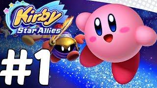 Kirby Star Allies - Gameplay Walkthrough Part 1 - Full Demo (Nintendo Switch)