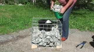 How to build gabion planter USA