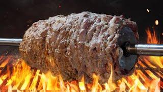 Cag Kebab | Horizontales Shawarma | Saftiges Lammfleisch