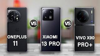 Xiaomi 13 Pro Vs OnePlus 11 Vs vivo X90 Pro Plus