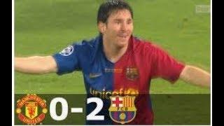 Manchester United vs Barcelona 0-2 - UCL Final 2009 - Highlights