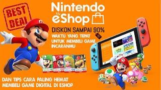 (ESHOP GREAT DEALS)WAKTU YANG TEPAT UNTUK MEMBELI GAME DIGITAL DAN TIPS HEMAT