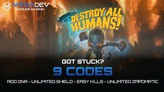 DESTROY ALL HUMANS! Cheats: Add DNA, Unlimited Zapomatic, Easy Kills, ... | Trainer by MegaDev