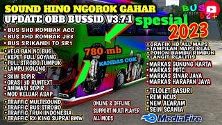 SPESIAL UPDATE‼️OBB BUSSID TERBARU V3.7.1 SOUND HINO NGOROK | GRAFFIC HD & MOD JALUR EKSTREM