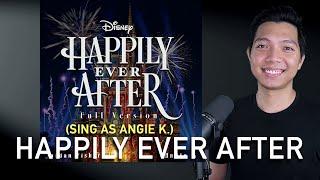 Happily Ever After (Jordan Fisher Part Only - Karaoke) - Disney Fireworks Theme
