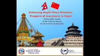 Enhancing Nepal-China Relations: Prospects of Investment in Nepal