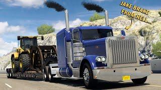 Big Rig Jake Brake Compilation - American Truck Simulator