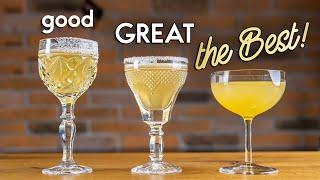 Sidecar Cocktail Three Ways - Best Cognac Cocktail?