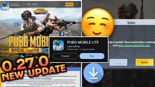 PUBG MOBILE LITE DOWNLOAD 0.27.0 NEW UPDATE  PUBG LITE LOADING PROBLEM FIX I CRASH FIX I NEW GUN