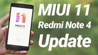 Redmi Note 4 MIUI 11 Official Update Review | So Smooth 