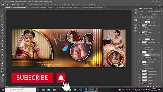 Karizma Album Design in Photoshop hindi | how to design album in photoshop | album design