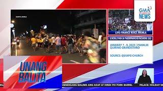 Magbabarkada at pami-pamilyang deboto, maagang naglakad pa-Quirino Grandstand para... | Unang Hirit