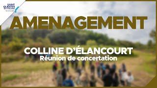 Colline d'Élancourt - Réunion de concertation