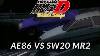 Initial D Battle Stage AE86 vs SW20