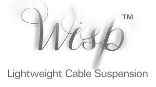 Wisp™ Lightweight Cable Suspension System - Griplock® Unlocked