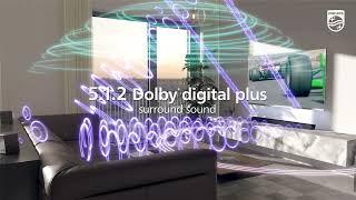 Philips Soundbar TAB8967 Dolby Atmos with 5.1.2 #DolbyAtmos5.1.2 #PhilipsGoldenEarTuningSoundbar