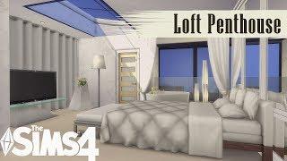 Luxury Loft Penthouse | Stop Motion build | The Sims 4 | NO CC