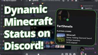 How to have a Changing Minecraft Discord Status (RPC)