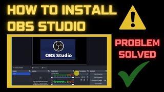 How to download and  install OBS Studio | How to download OBS screen recorder | #OBS Studio