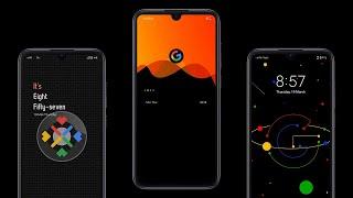 Top 3 Most Popular Google Themes For Miui 11 | Miui 11 Google Darkest Ui Themes