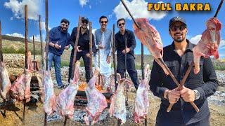 FULL BAKRA Lehri Sajji Making In Mountains - Quetta Food Tour