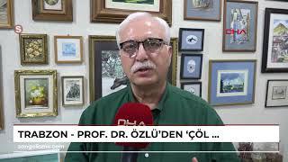 TRABZON - Prof. Dr. Özlü’den ‘çöl tozu’ uyarısı