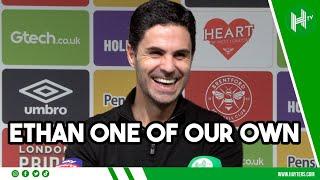 NWANERI DEBUT A LOVELY STORY | Mikel Arteta | Brentford 1-3 Arsenal