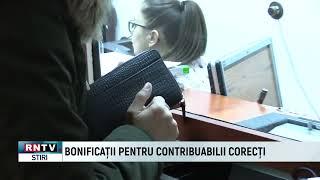 BONIFICAȚII PENTRU CONTRIBUABILII CORECȚI