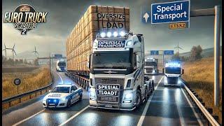 SPECIAL TRANSPORT | Euro Truck Simulator 2 | 1.54 Update |