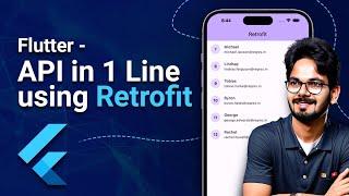 Flutter- API in 1 Line Using Retrofit in Hindi
