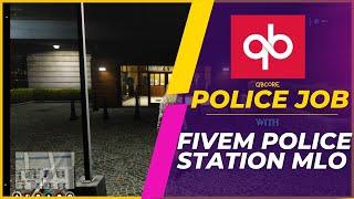 [Fivem] Qbcore police job script with fivem police station mlo Free  | Fivem Roleplay scripts