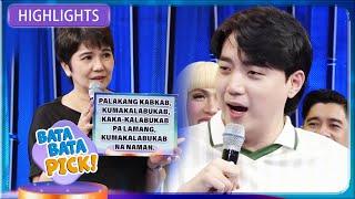 Ryan Bang, humarap sa ‘Tongue Twister’ na FUNishment | It’s Showtime | Bata Bata Pick!