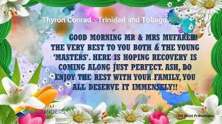 Gofounders - GOOD MORNING MR & MRS MUFAREH! - Thyron Conrad   Trinidad and Tobago