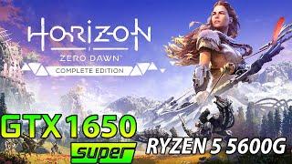 Horizon Zero Dawn Max Settings | GTX 1650 Super + Ryzen 5 5600G