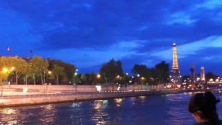 Night view from the Seine