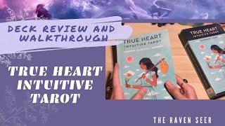 TRUE HEART INTUITIVE TAROT - deck & guidebook review + flip through! Should you purchase this deck?