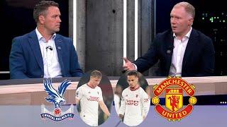 Crystal Palace vs Manchester United 4-0 That Was Shameful Paul Scholes so Angry Reaction️