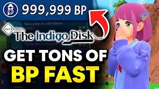 FASTEST WAY to GAIN LOTS OF BP in Indigo Disk! | Pokemon Scarlet & Violet DLC BP Farm