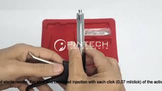 Intraligamental Syringe | Slow Controlled Non-Traumatic Injection | Pin Tech Instruments | 03-181