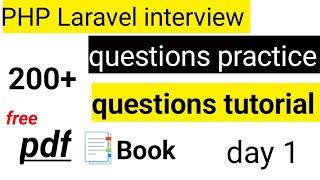 Day-1 10-Day PHP Interview  Questions & Answers to Master