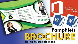 Brochure Design using Microsoft Word