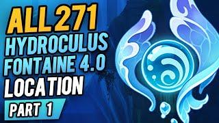 All 271 Hydroculus Locations Part 1 |  Genshin Impact Fontaine 4.0