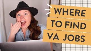 Virtual Assistant Jobs Online (WHERE TO FIND VA JOBS!)
